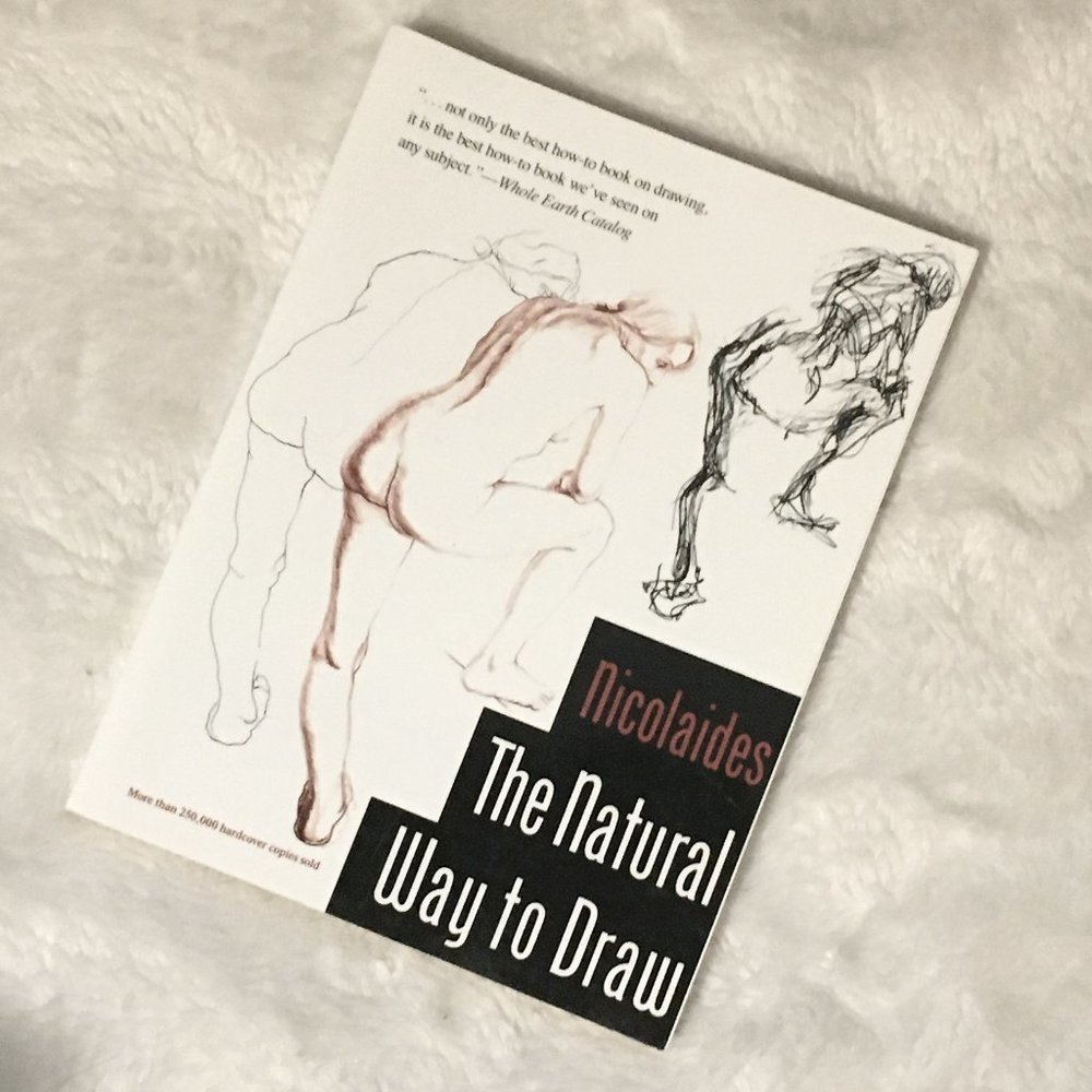 Artsy Minimalist Kimon Nicolaides Drawing Book Soft